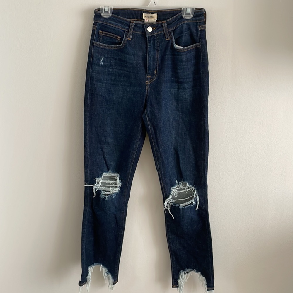 L’Agence Audrina High-Rise High Waist Denim Jeans